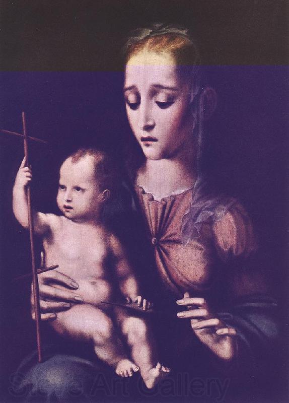 MORALES, Luis de Madonna with the Child sh France oil painting art